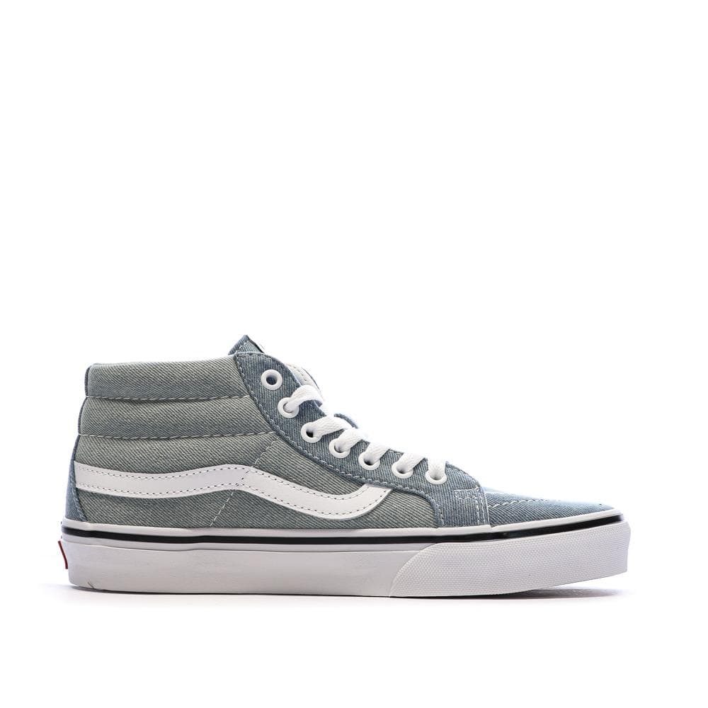 Baskets Bleu Jean Vans Mixte VANS Sk8-mid Reissue 2