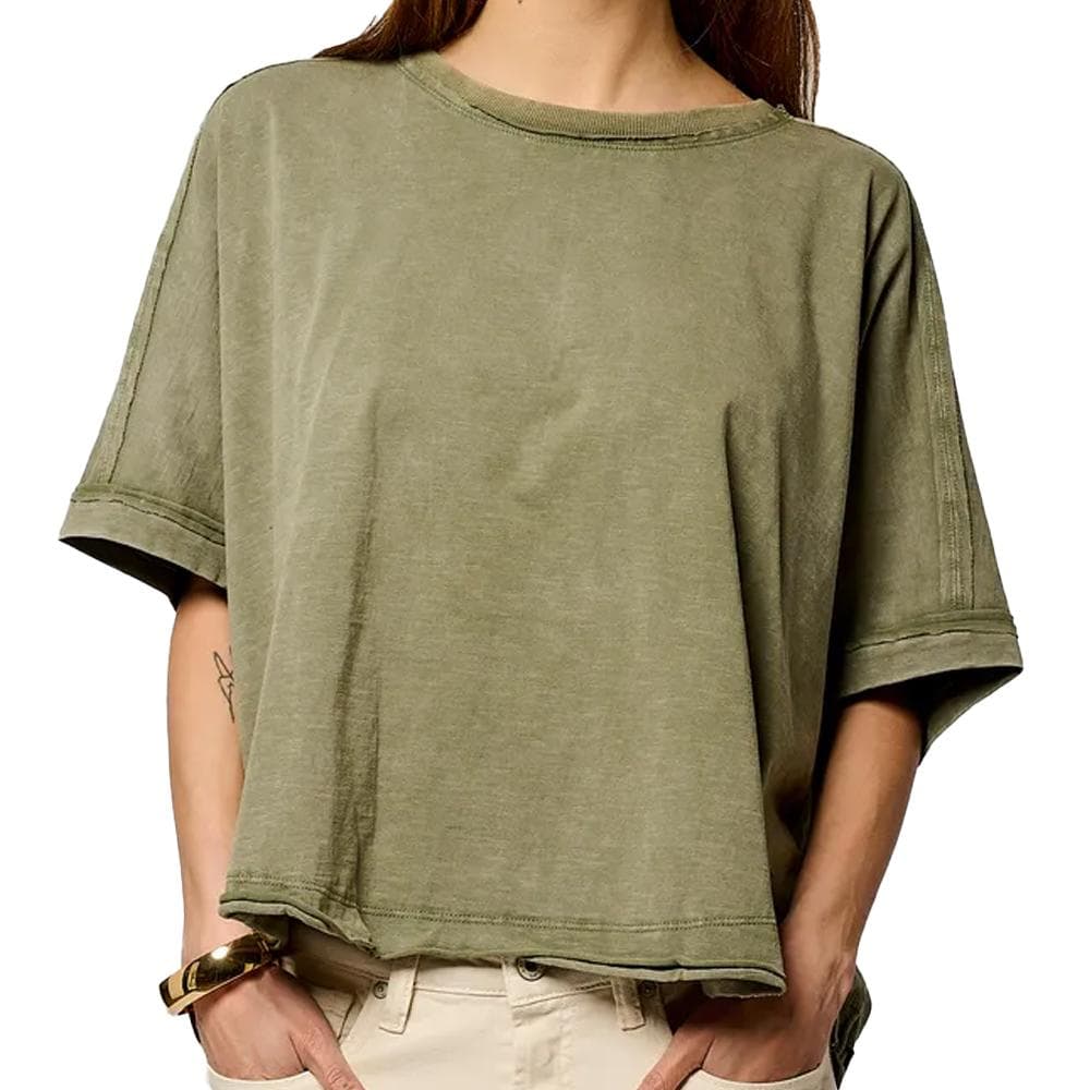 T-shirt Kaki Femme Kaporal VISIOE25 1