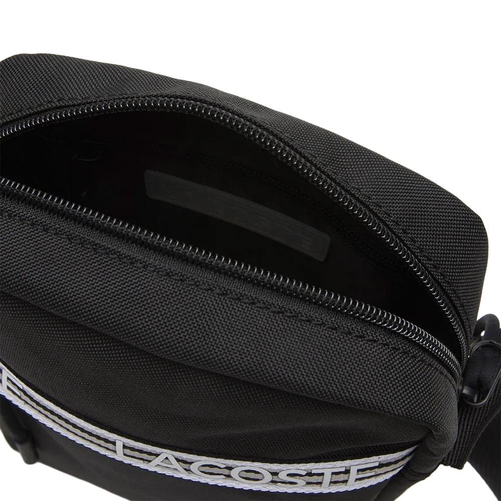 Sac à Bandoulière Noir Homme Lacoste 3