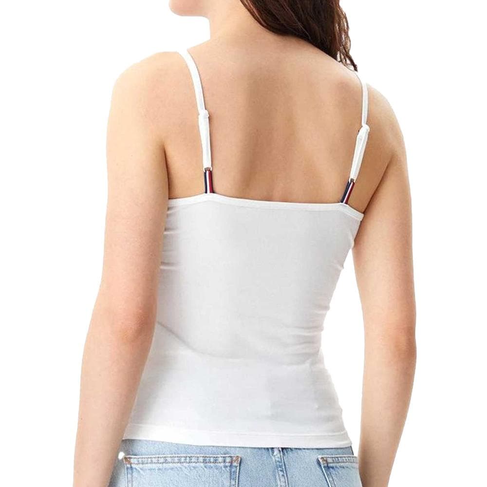 Top Blanc Femme Tommy Jeans Essential Strap 2