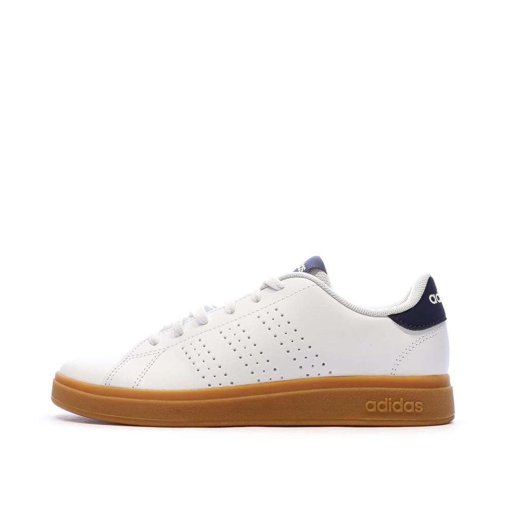 Baskets Blanches Homme Adidas Advantage Bases 1