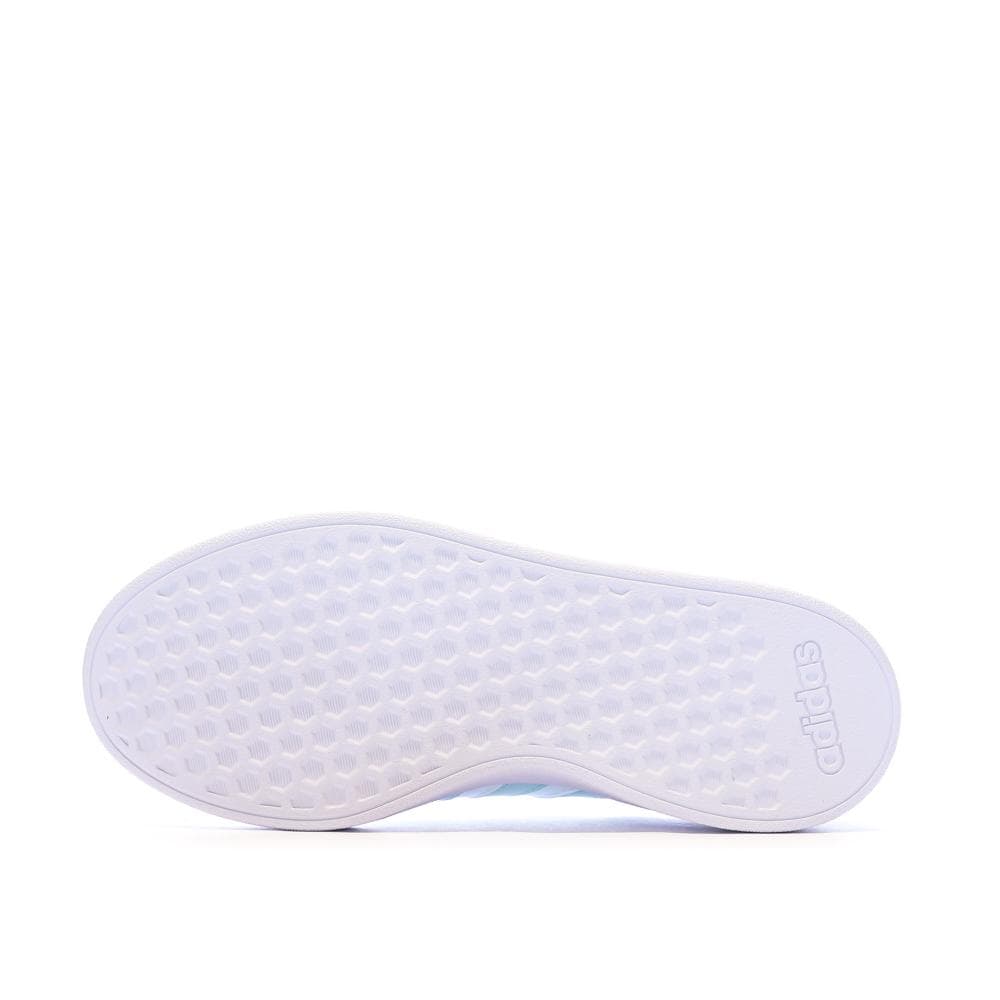 Baskets Blanches/Turquoises Femme Adidas Grand Court Base 2.0 5