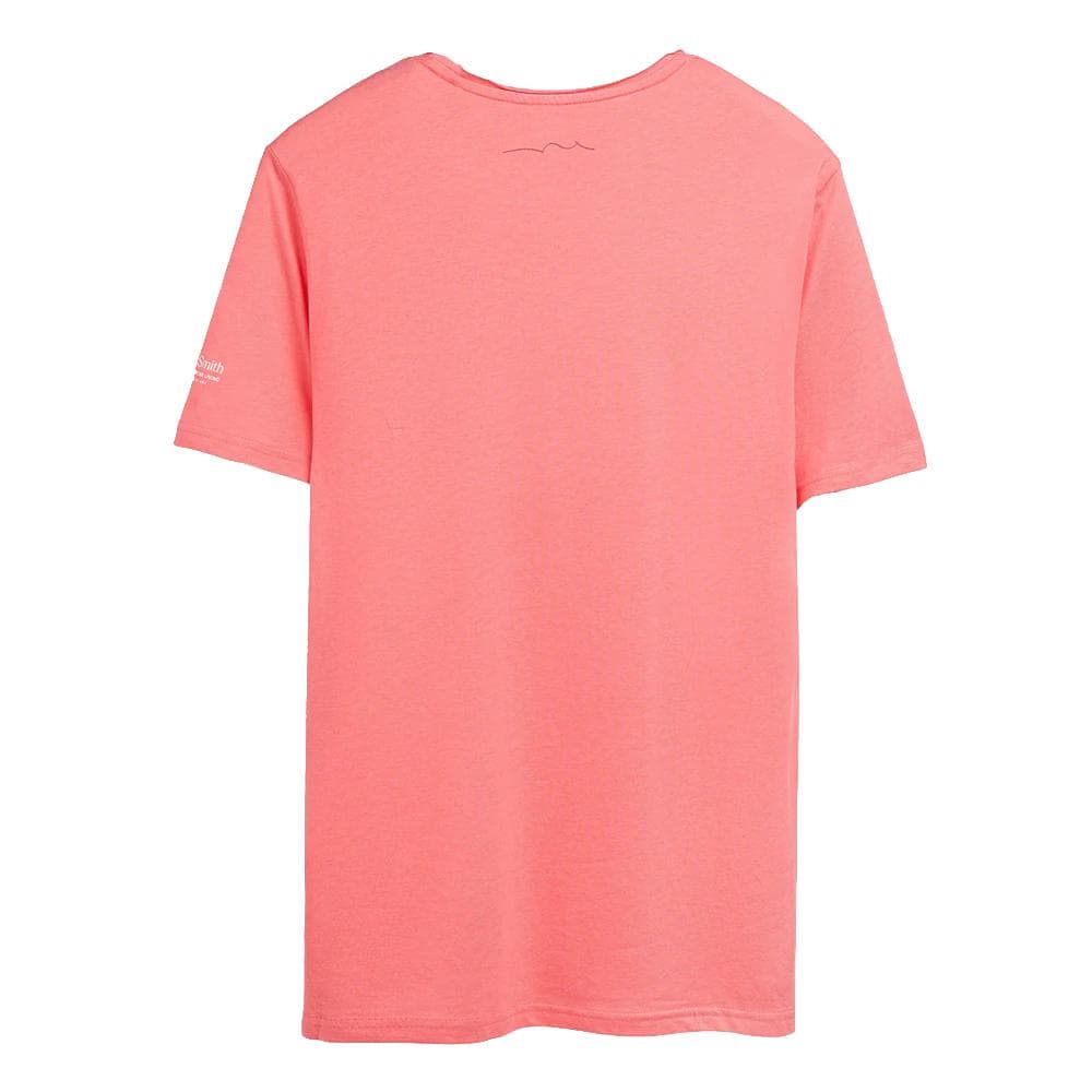 T-shirt Rose Homme Teddy Smith T-geo 2