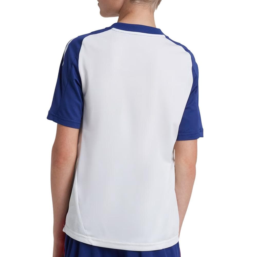 Olympique Lyonnais Maillot de football Blanc/Bleu/Rouge Enfant Adidas 24 2