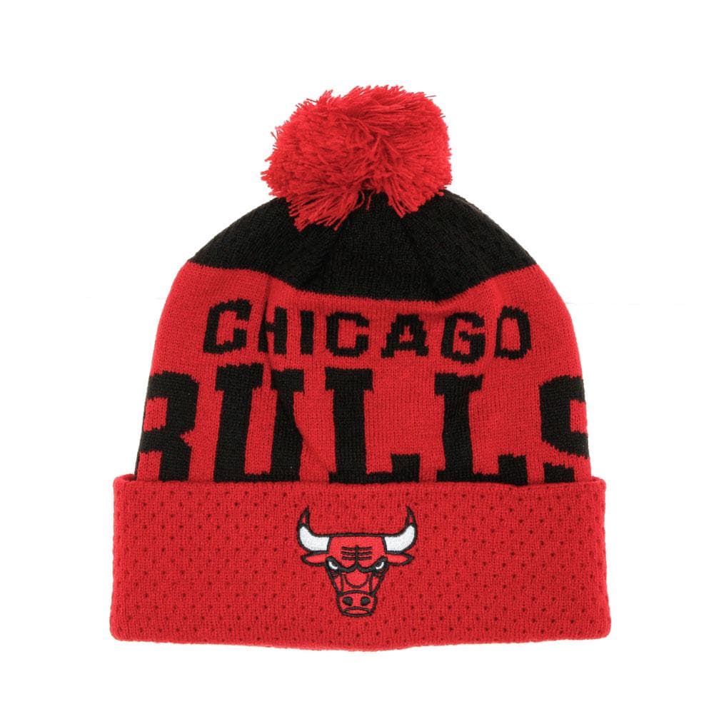 Chicago Bulls Bonnet Rouge/Noir Garçon NBA Collegiate 1