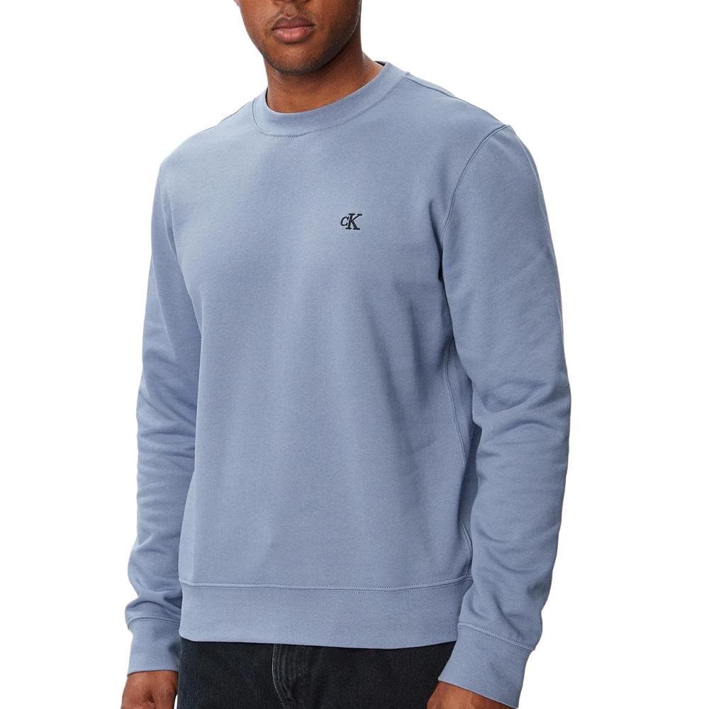 Sweat Bleu Homme Calvin Klein Jeans Terry 1 1
