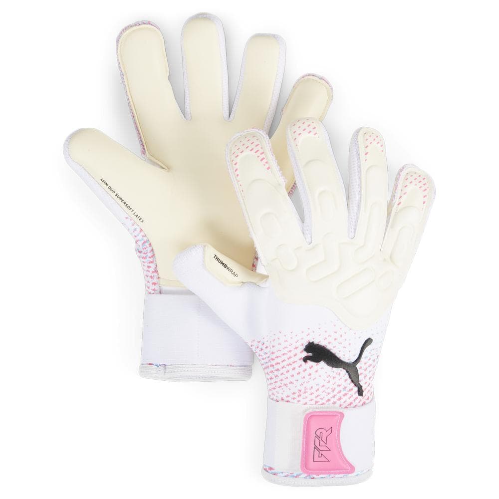 Gants de Gardien Blanc/Rose Homme Puma Pro Hybrid 1