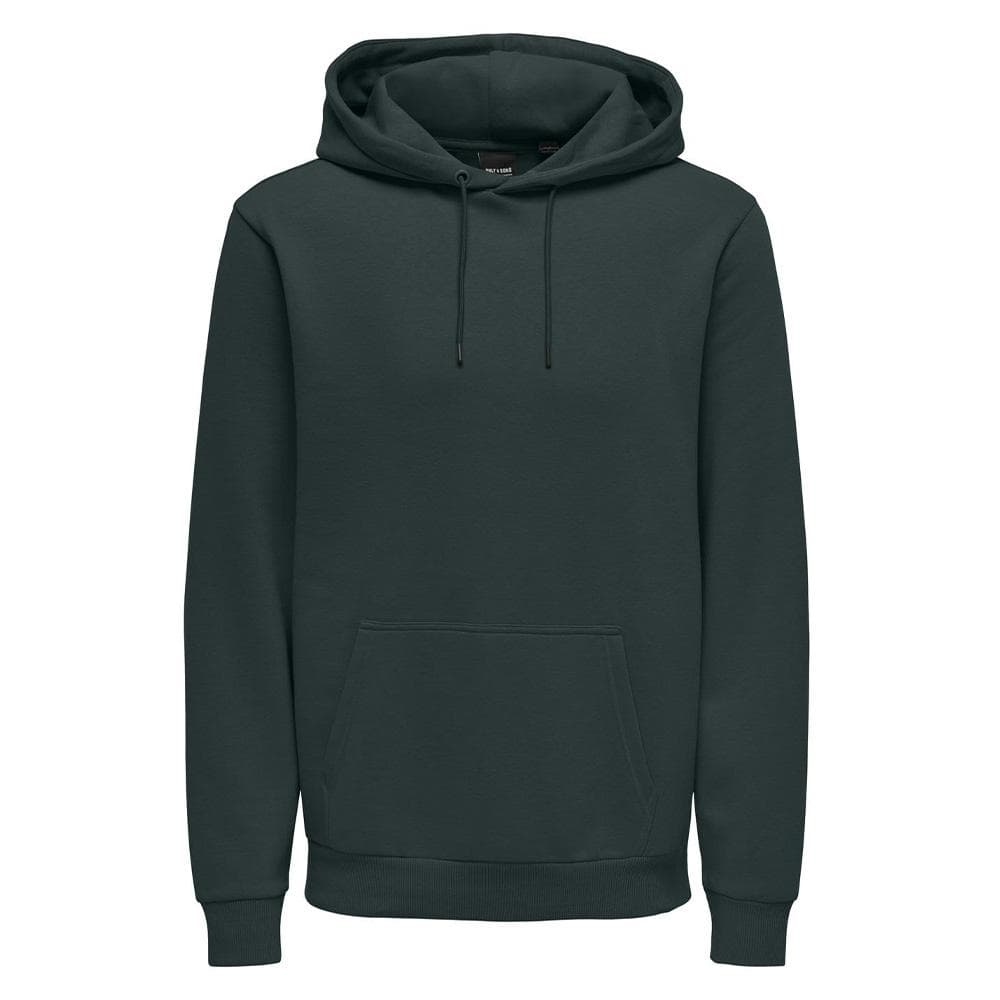 Sweat à Capuche Vert Scarabée Homme Only & Sons Ceres 1