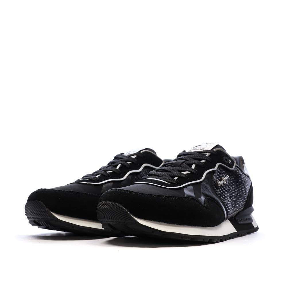Baskets Noires Femme Pepe jeans Brit 6