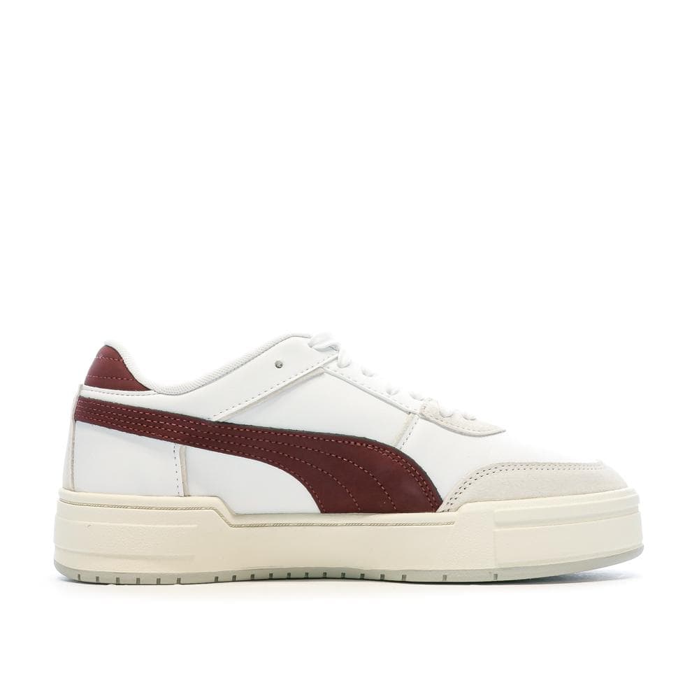 Baskets Blanches/Bordeaux Homme Puma Pro Sport Mix 2