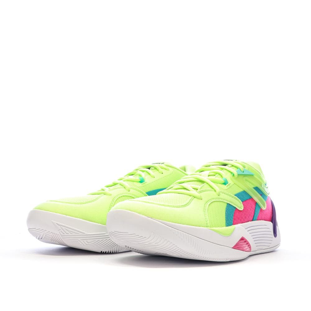 Chaussures de basketball Vert/Rose Homme Puma TRC Blaze Court Daytona 6