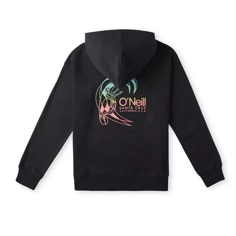 Sweat à Capuche Noir Fille O'Neill Circle Surfer 2