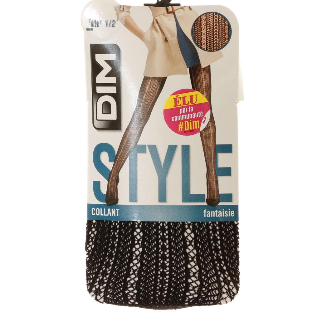 Collant Noir Femme Dim D0BSD 1