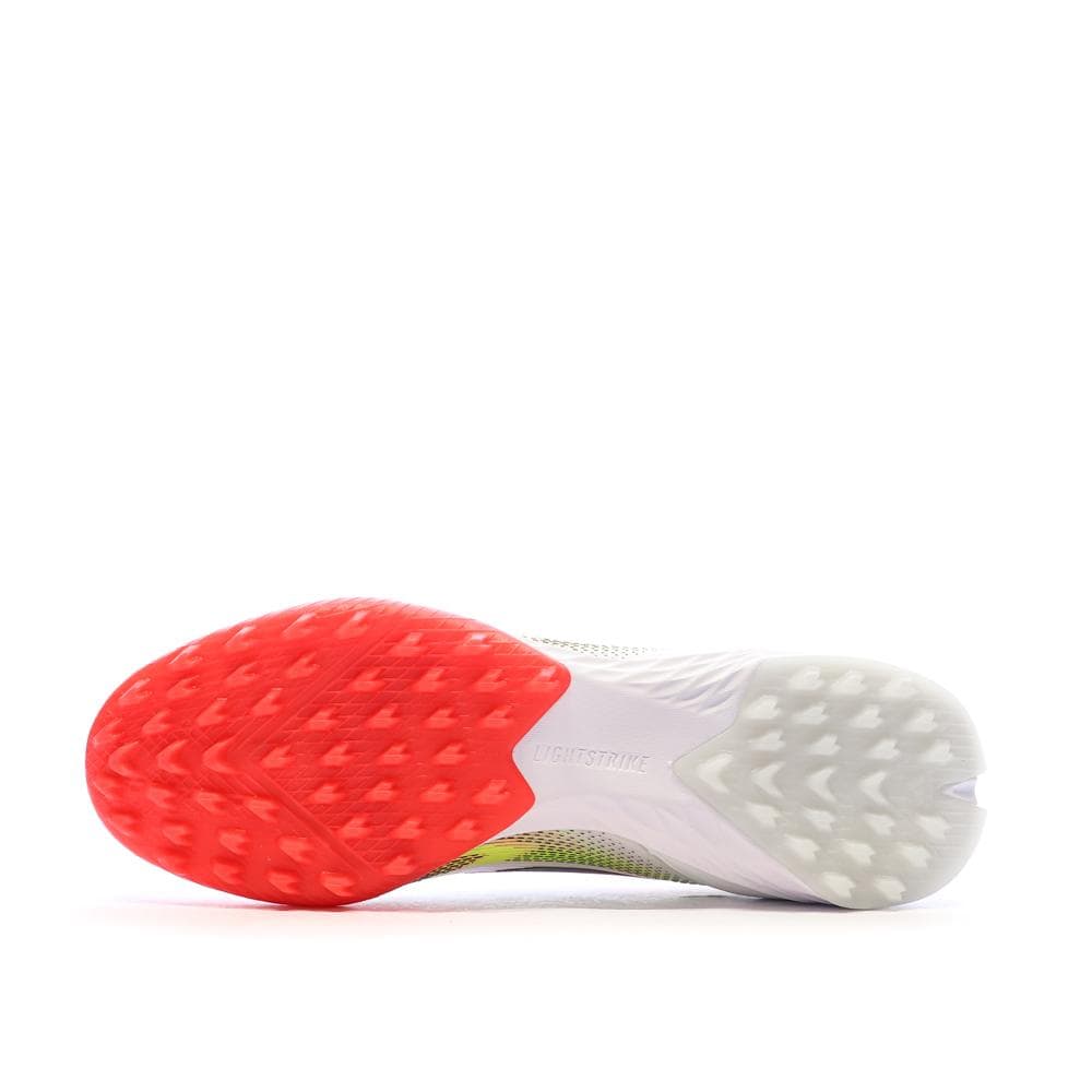 Chaussures de Foot Blanc/Rouge Adidas F50 Pro TF 5