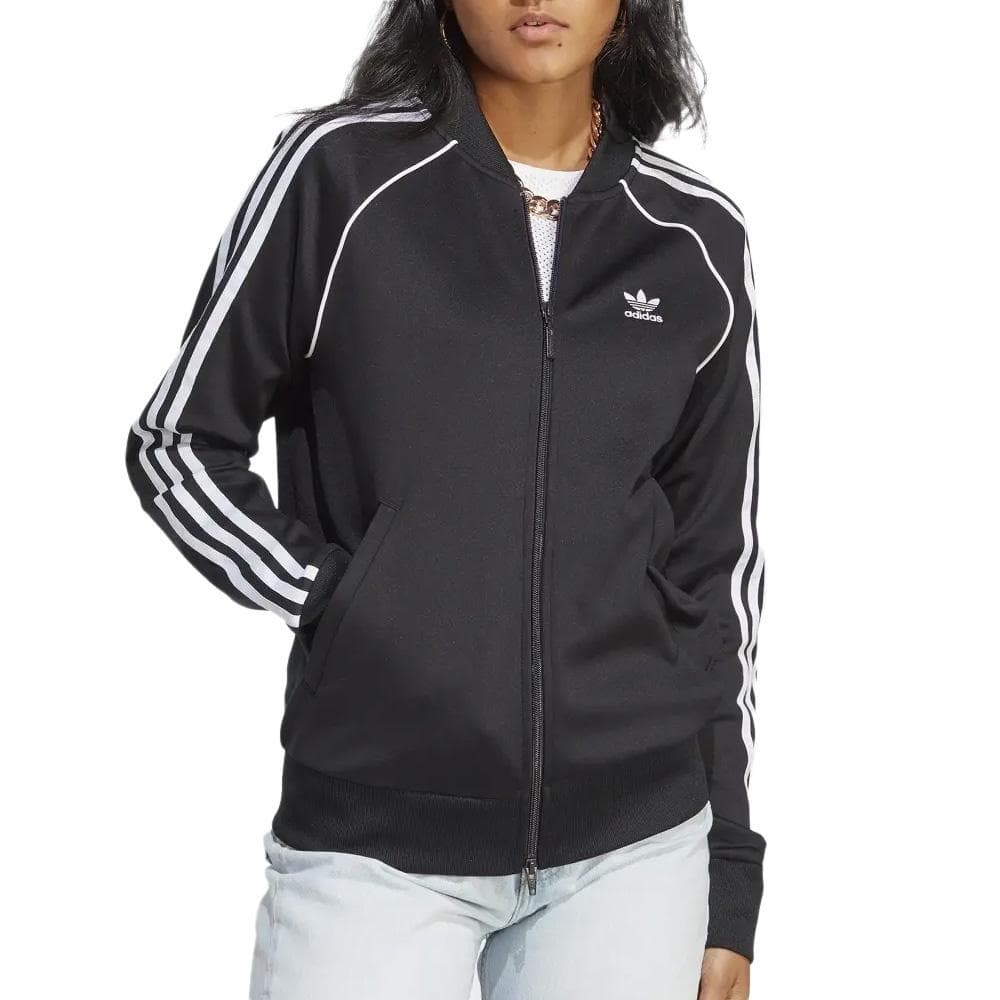 Veste Noire Femme Adidas IB5912 1