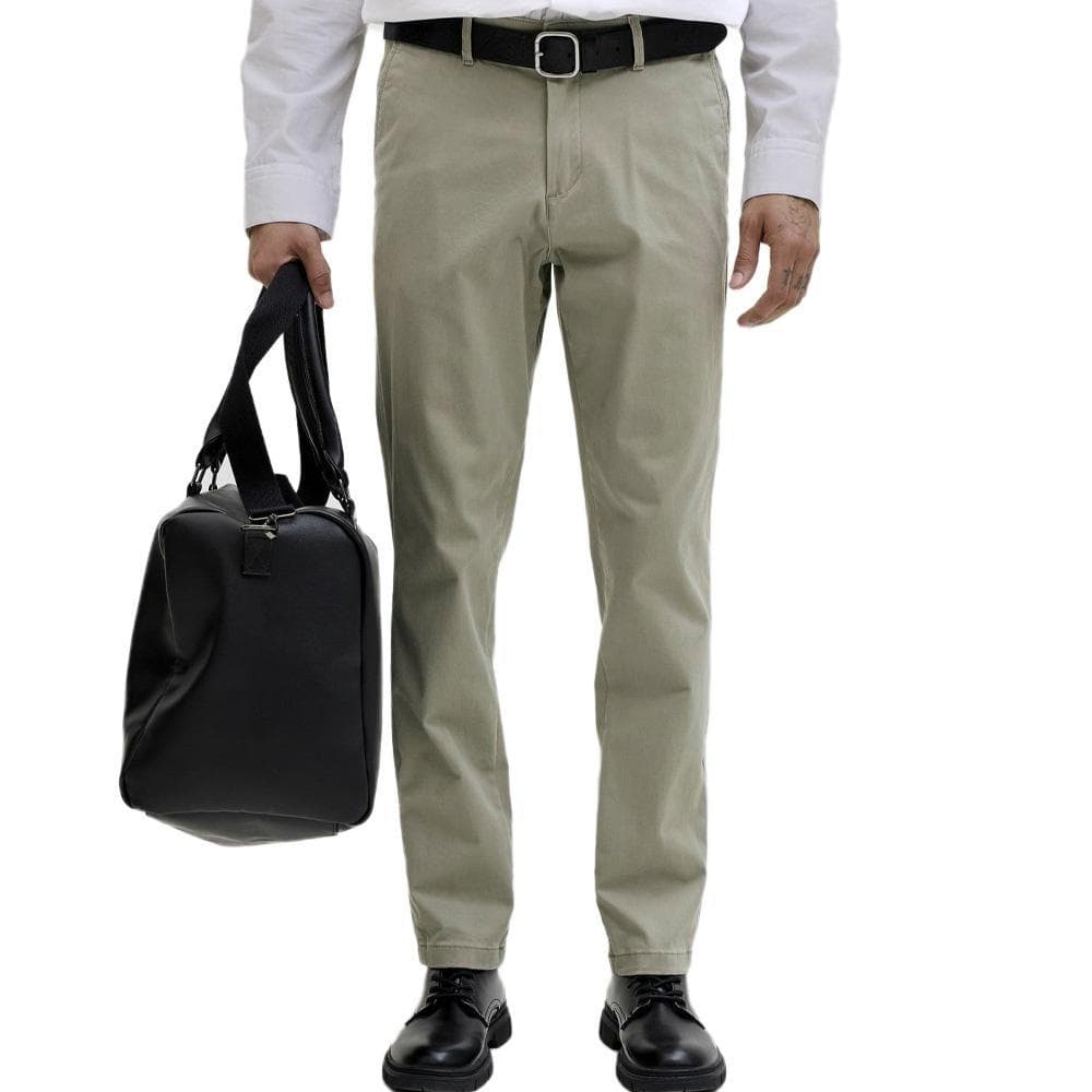 Pantalon en Chino Kaki Clair Homme Jack & Jones Barret 1