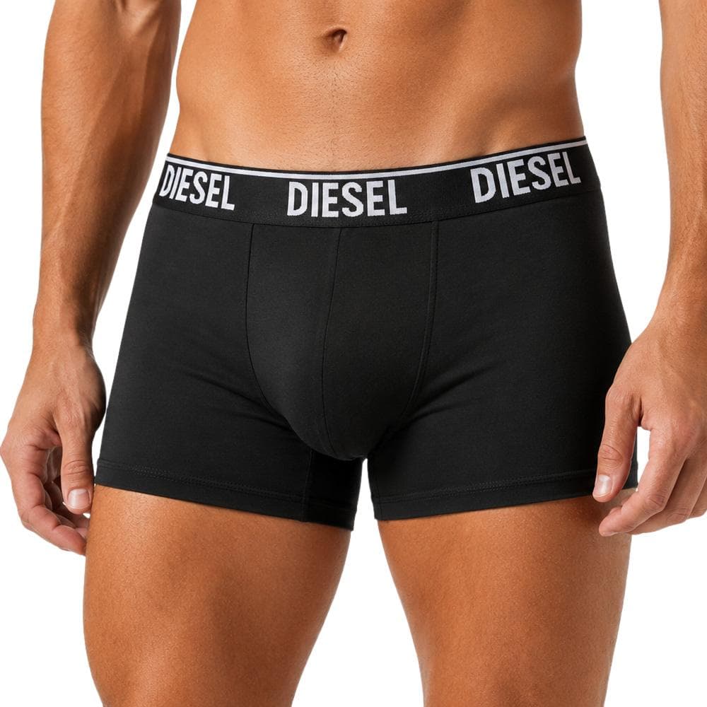 x3 Boxers Noir Homme Diesel Shawnthreepack 1