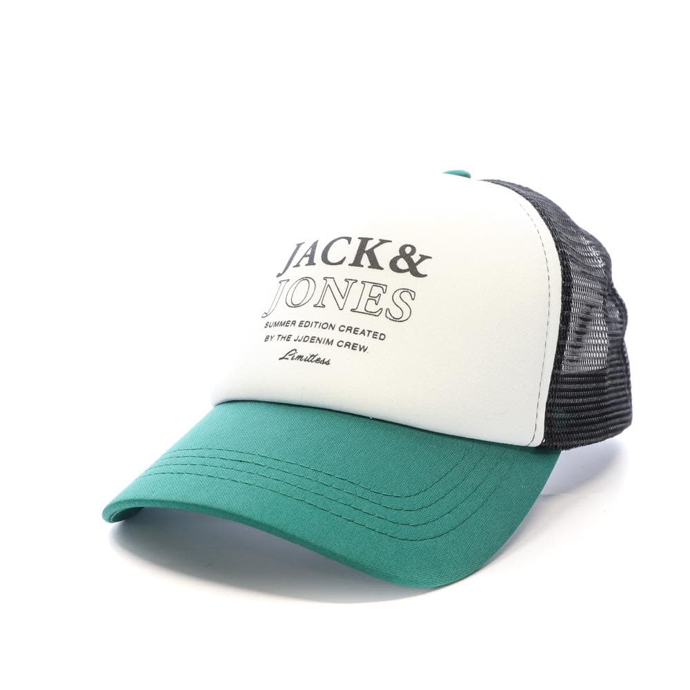 Casquette Blanche/Vert Garçon Jack & Jones Magical 1