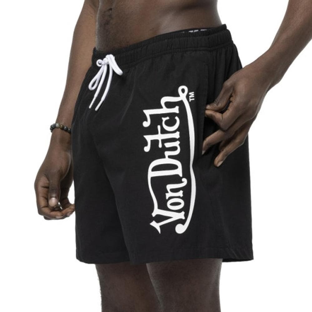 Maillot de bain Noir/Blanc Homme Von Dutch MICK 1