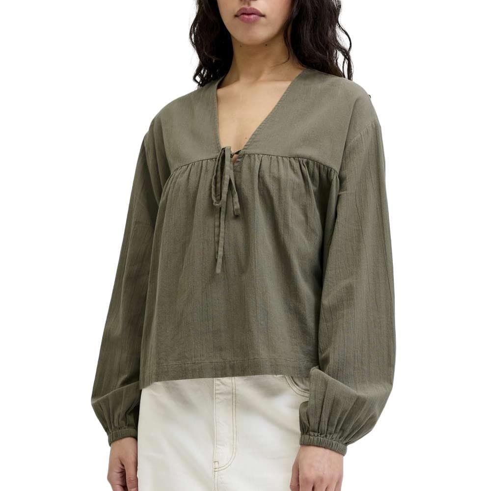 Blouse Kaki Femme JJXX Jxkia 1