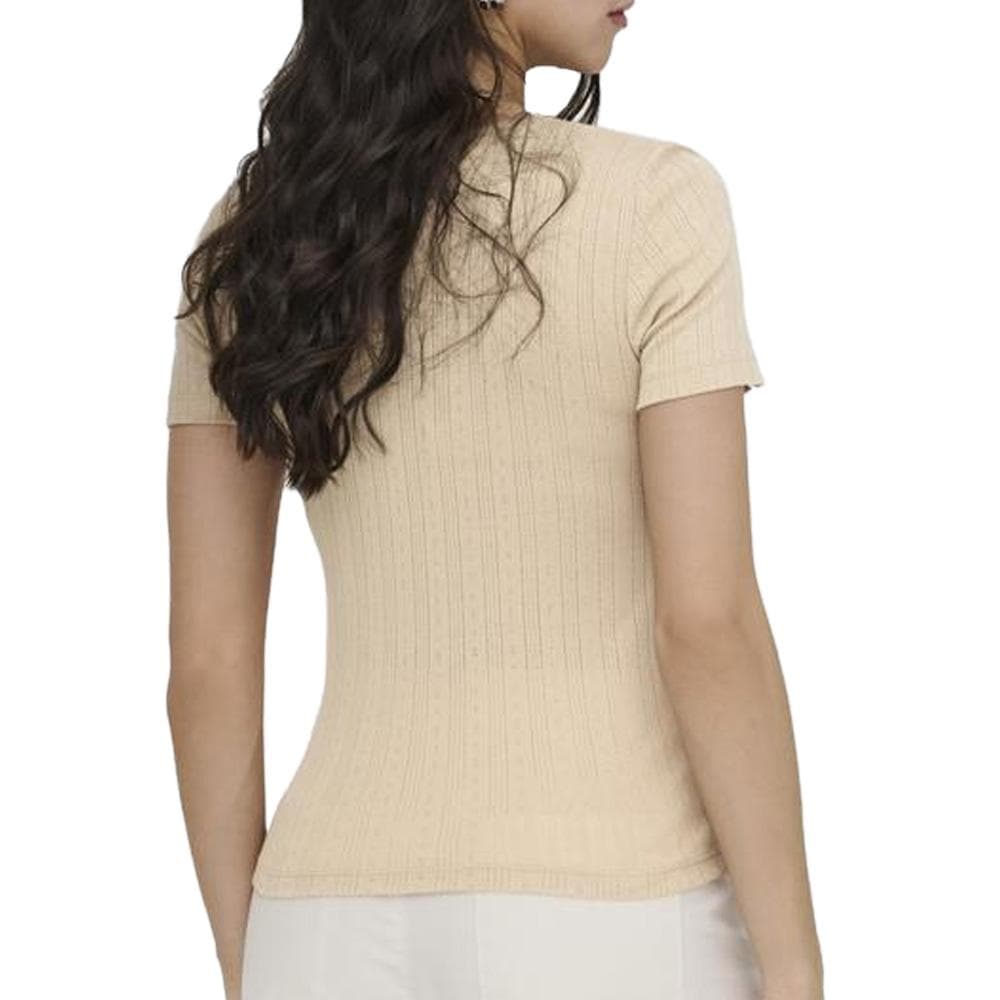 T-Shirt Beige Femme JDY Salsa 2