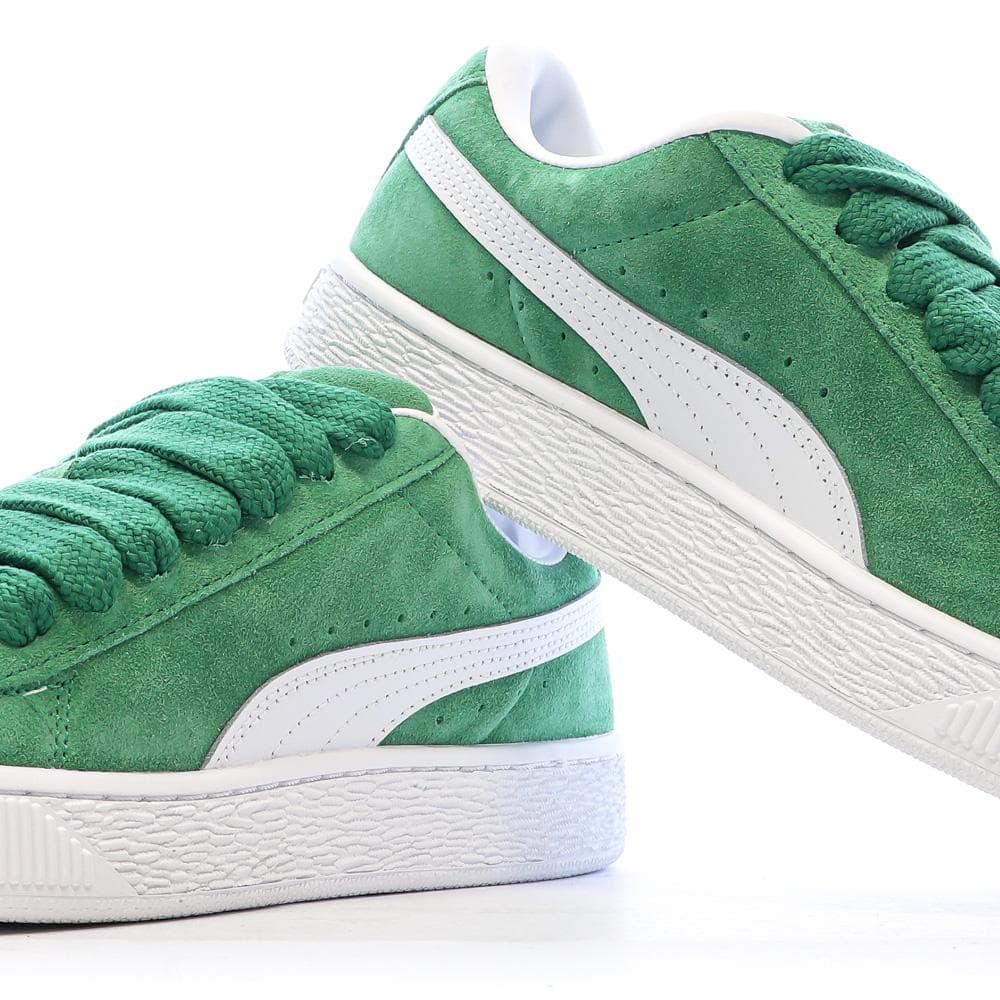 Baskets Verte Femme Puma Suede XL 7