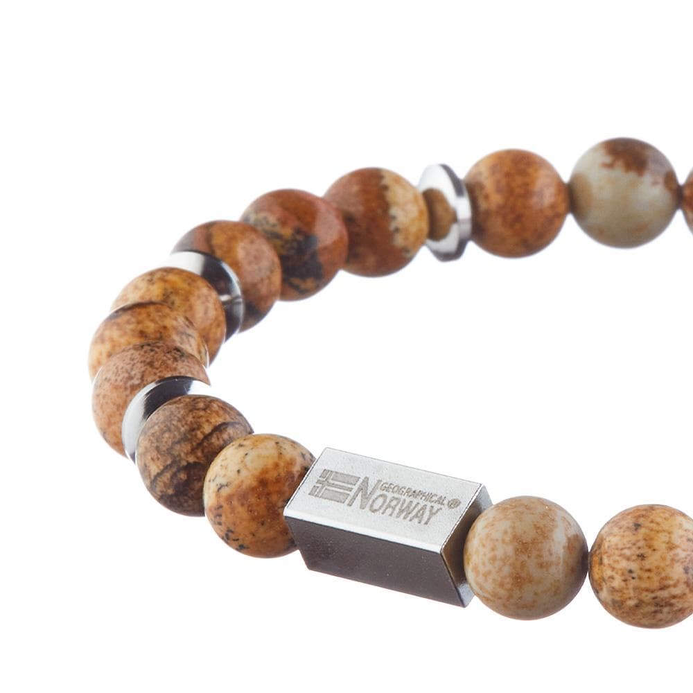 Bracelet Marron/Acier Homme Geographical Norway 315058 3