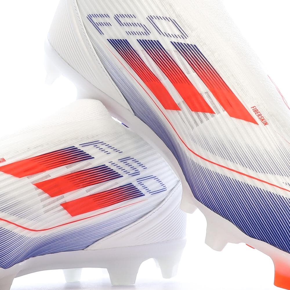 Chaussures de Foot Blanc/Bleu Adidas F50 League Ll FG/MG 7