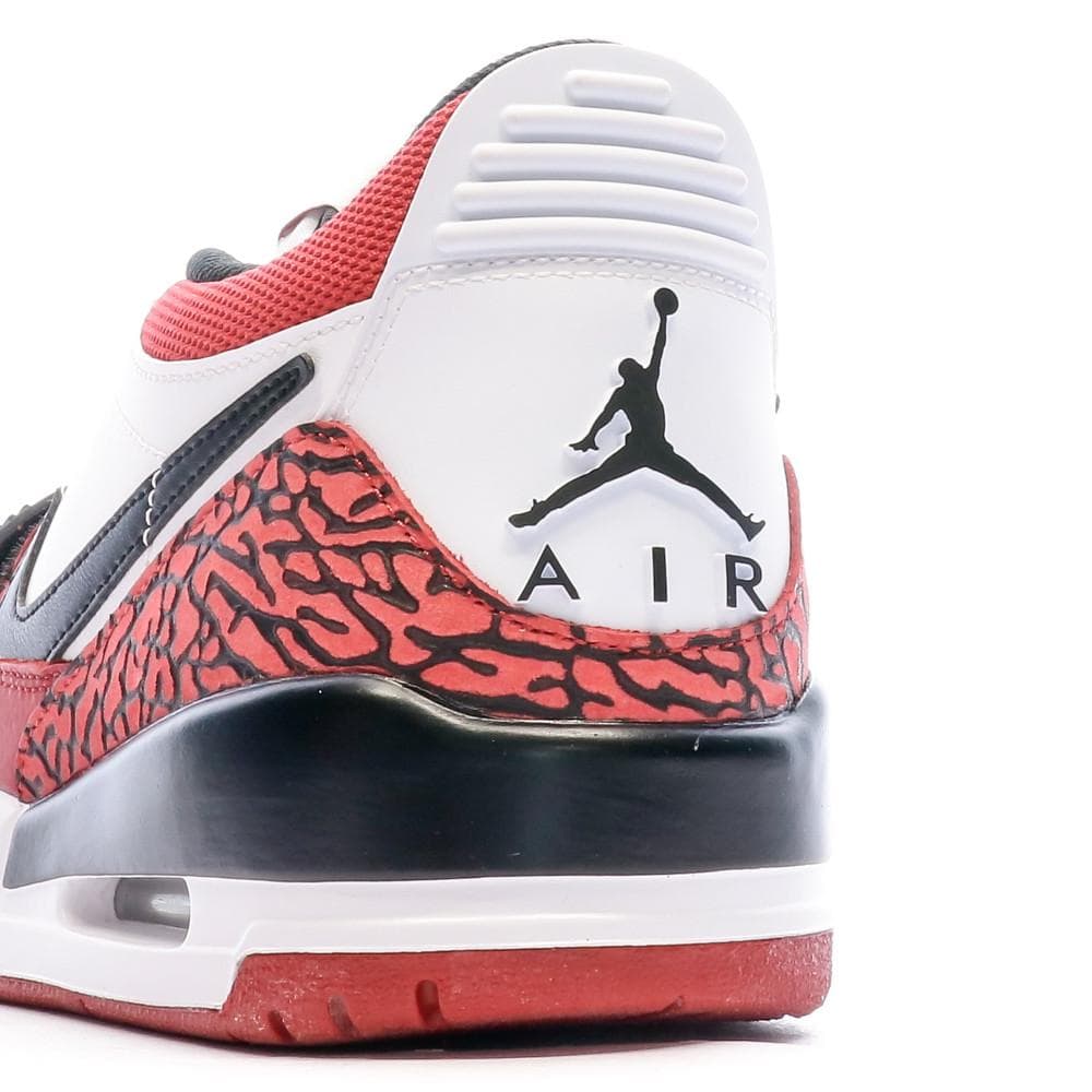 Baskets Blanches/Rouge Homme Nike Air Jordan Legacy 312 Low 7