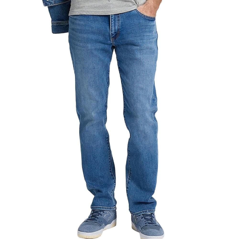 Jean Bleu Homme Lee Slim Fit Olive 1