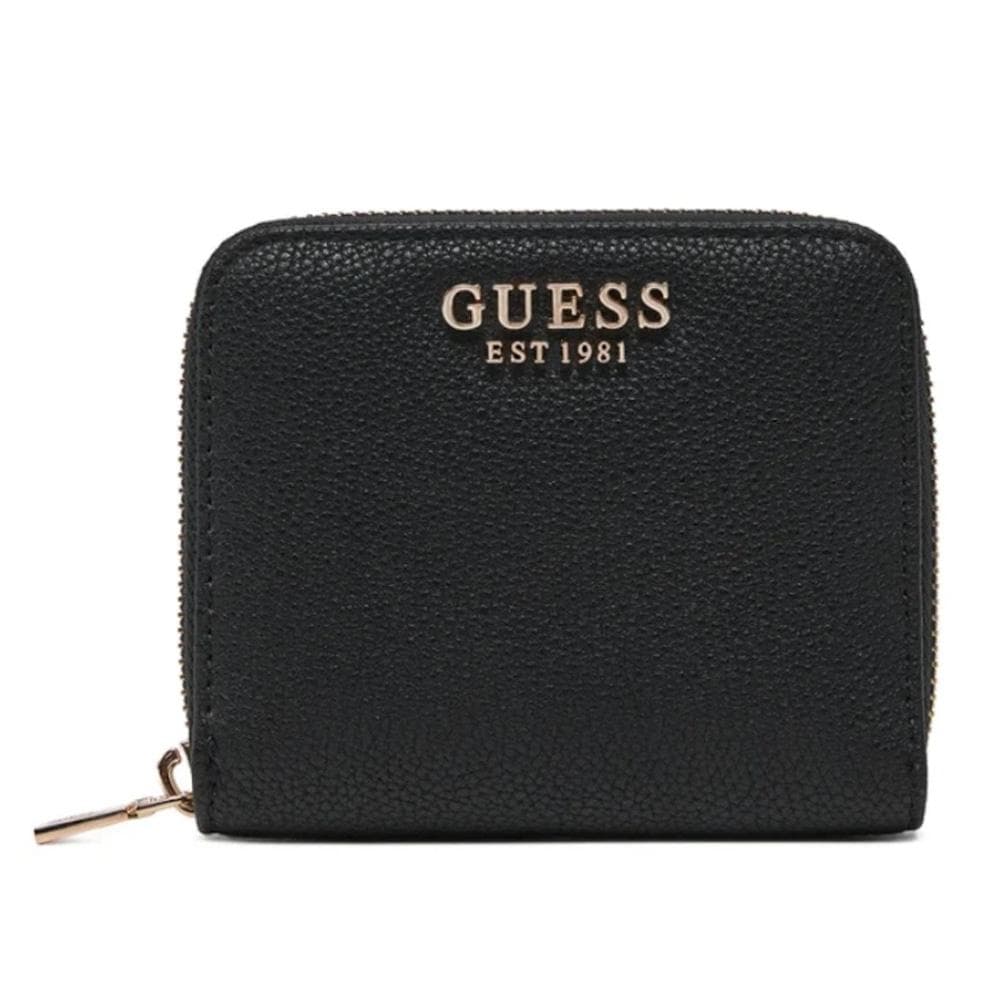 Portefeuille Noir Femme Guess Laurels 1