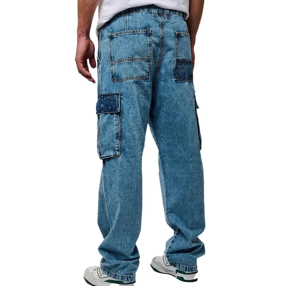 Jean Cargo Bleu Homme Kaporal Kp Asher 2