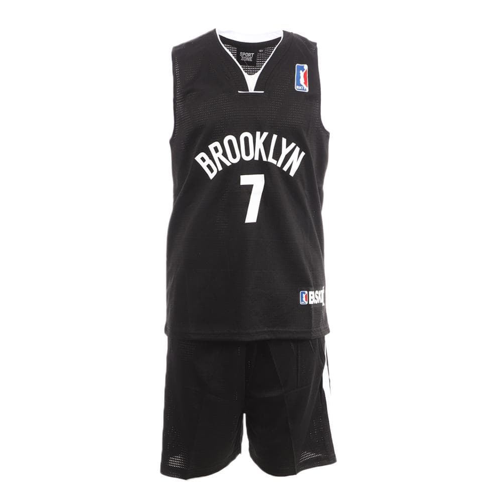 Brooklyn Ensemble de basketball Noir/Blanc Junior Sport Zone 1