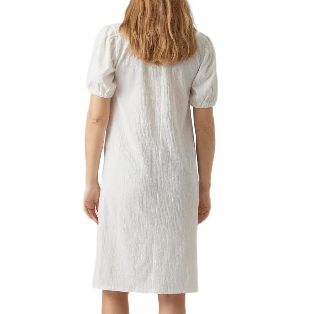 Robe Blanche Femme Mamalicious Mylah Solid 2
