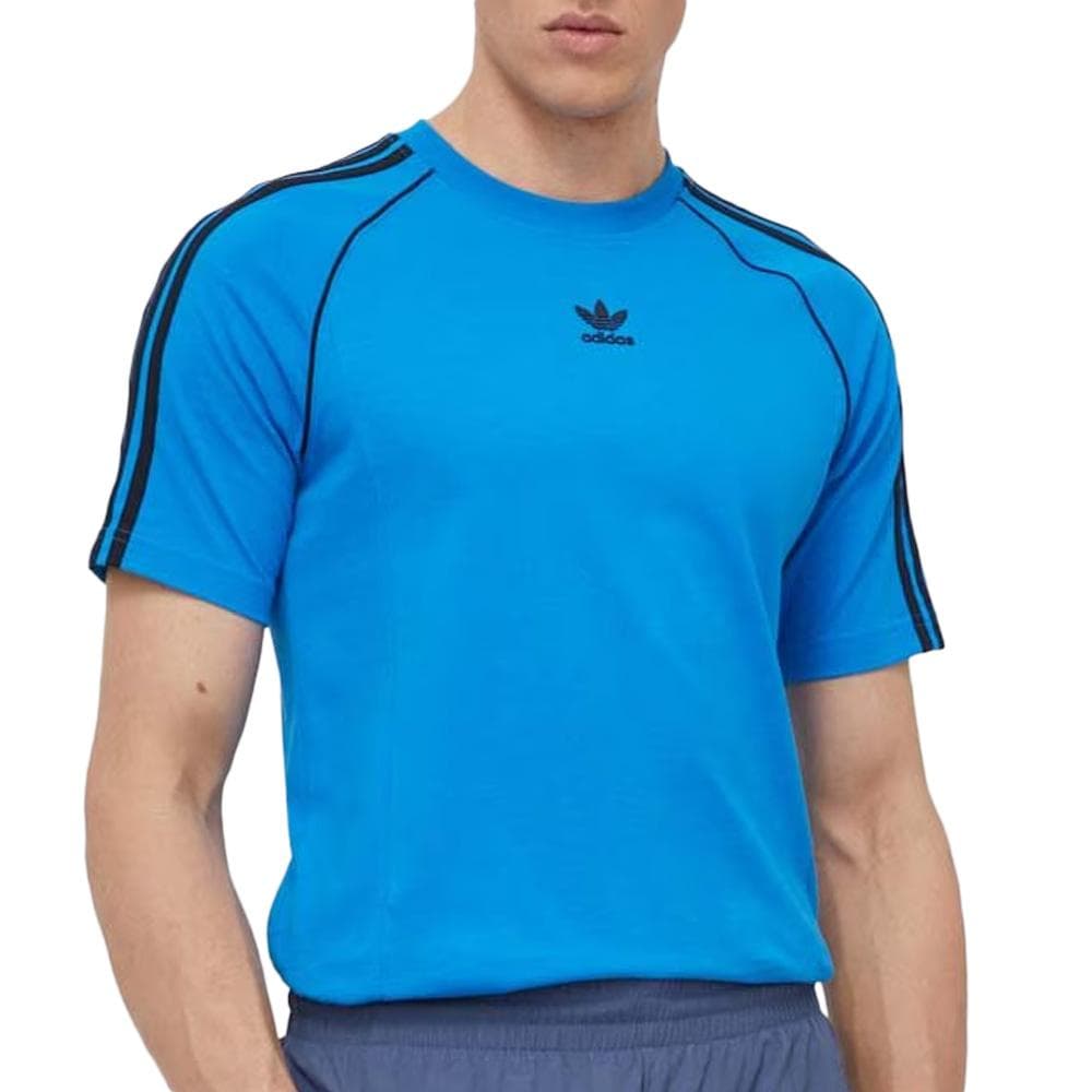 T-Shirt Bleu Homme Adidas IS2830 1