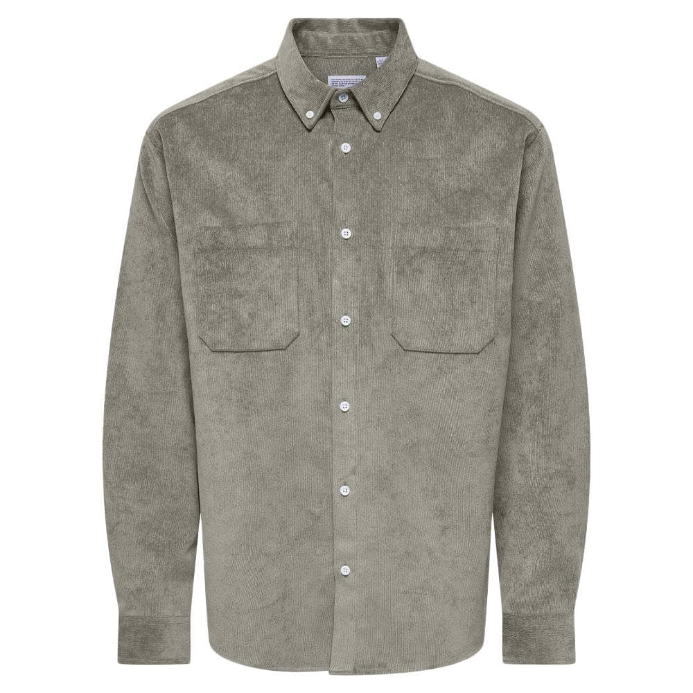 Chemise Beige Homme Only & Sons Washd 1