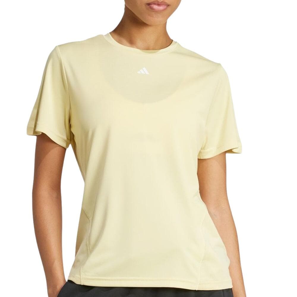 T-Shirt Jaune Femme Adidas Wtr D4t 1