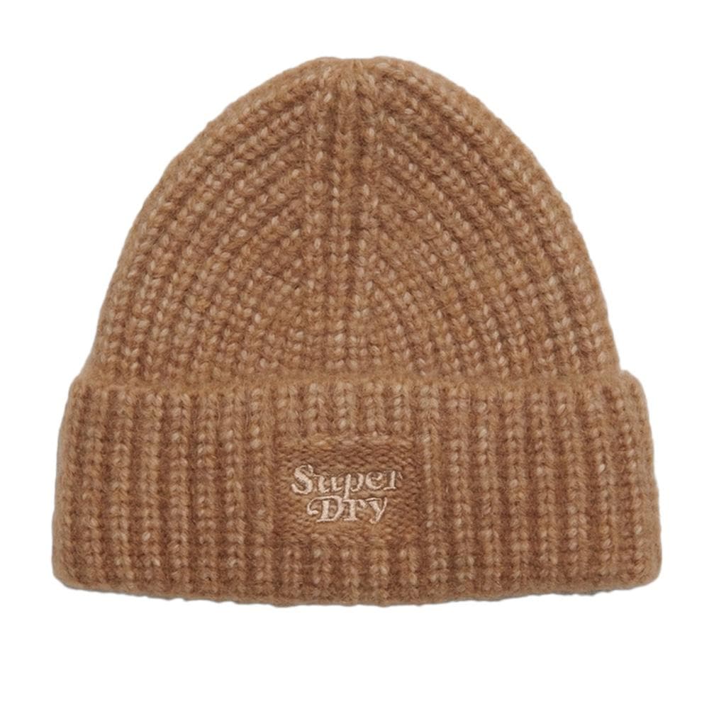 Bonnet Beige Homme Superdry Rib 1
