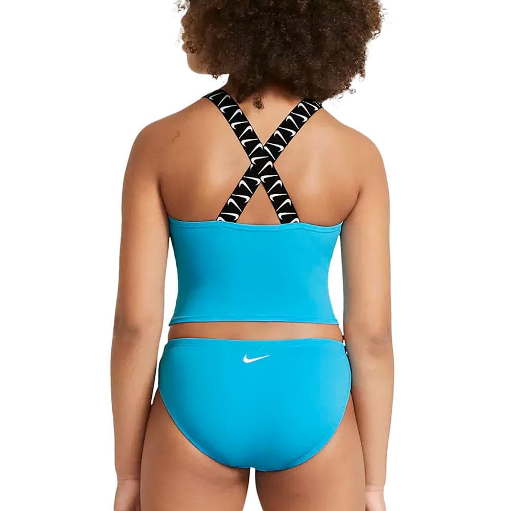 Maillot de bain 2 pieces Turquoise Fille Nike NESSB716 2