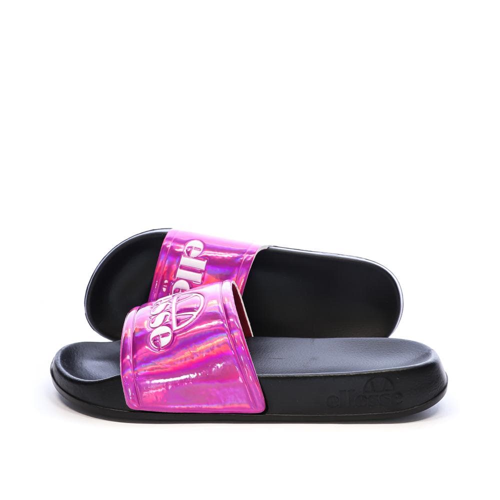 Claquettes Rose/Noir Femme Ellesse Demi 1