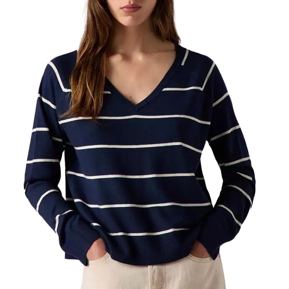 Pull Marine Femme Levi's Petal Vneck 1
