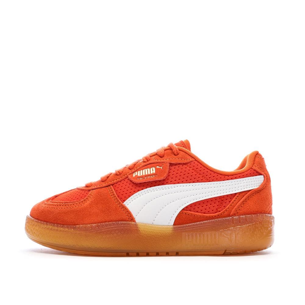 Baskets Oranges Femme Puma Palermo Moda Vintage 1
