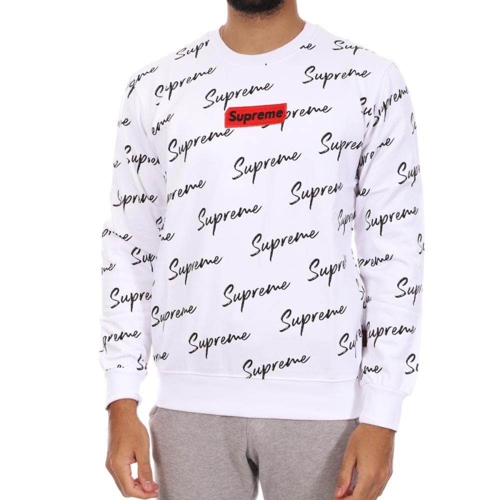 Sweat Blanc Homme Supreme Grip Alot 1