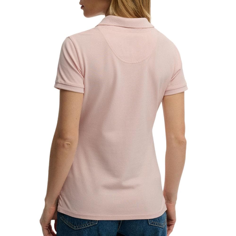 Polo Rose Femme Superdry Heritage Slim Fit 2