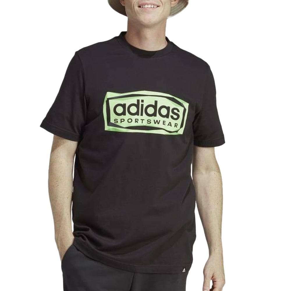 T-Shirt Noir Homme Adidas IM8297 1