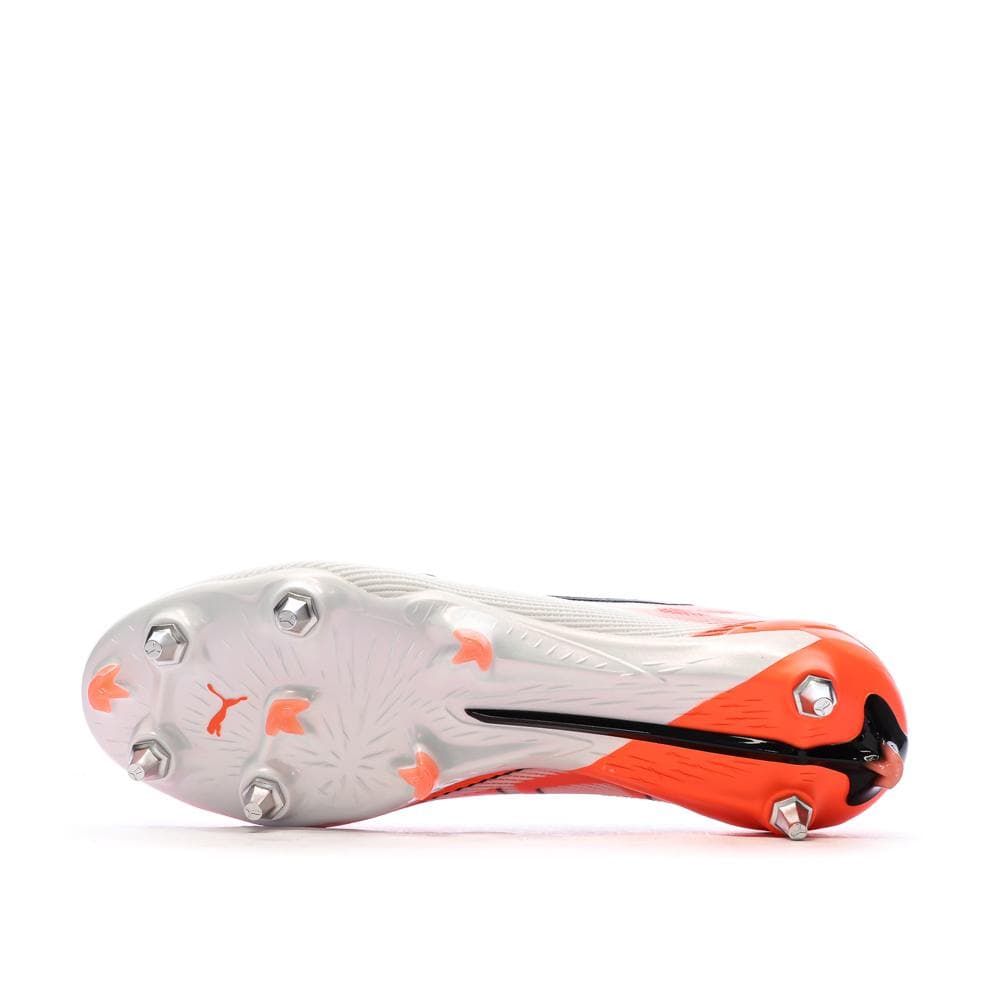 Chaussures de football Blanches/Orange Homme Puma Ultra 5 Ultimate 5