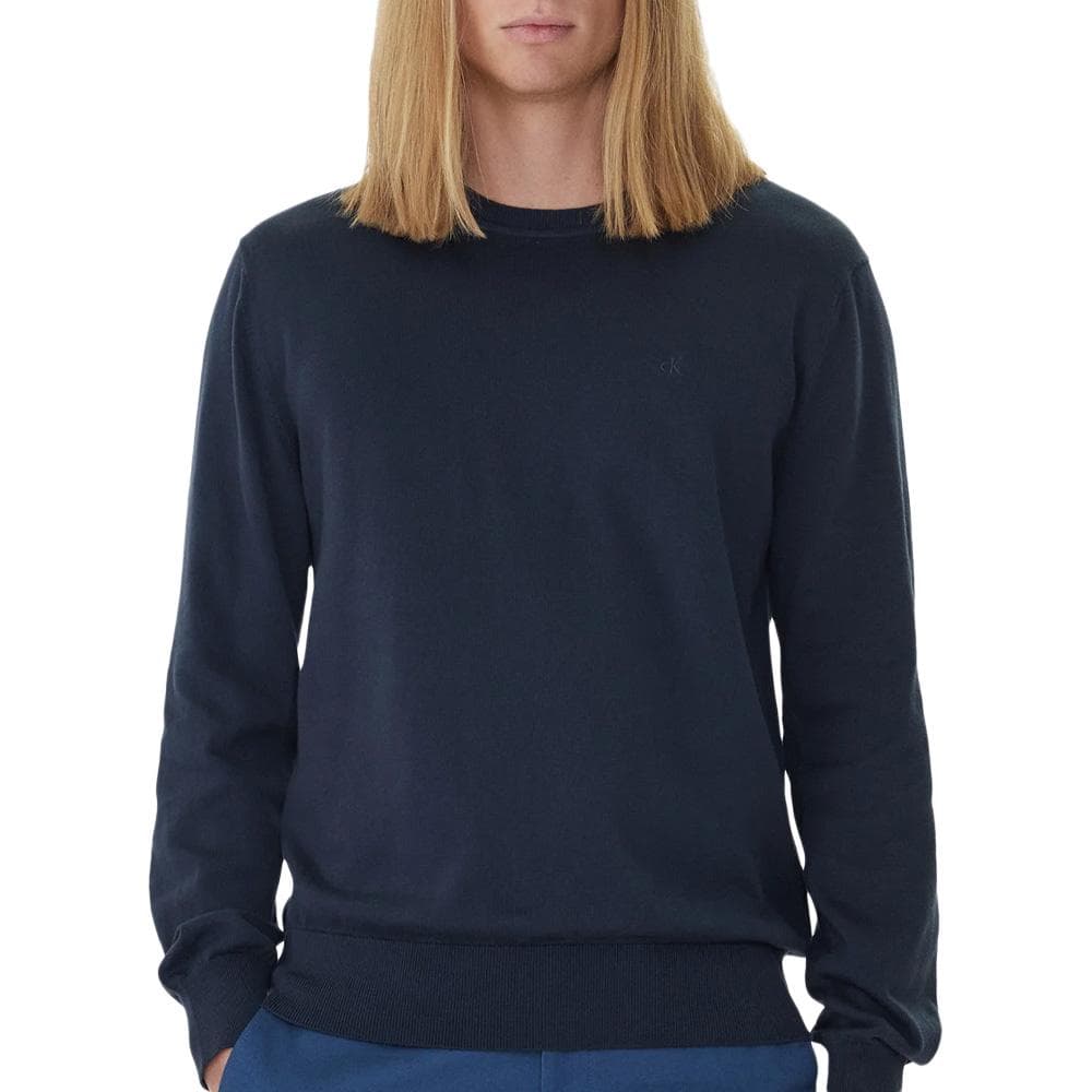 Pull Marine Homme Calvin Klein Jeans Ls Supima 1