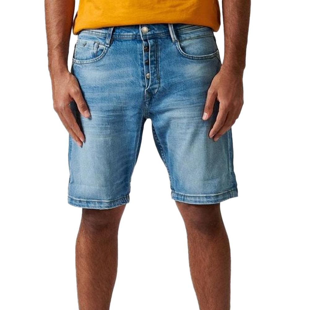 Short En Jean Bleu Homme Kaporal DUSTOH25M8J 1