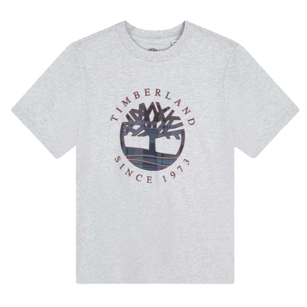 T-Shirt Gris Garçon Timberland T60292 Grey 1