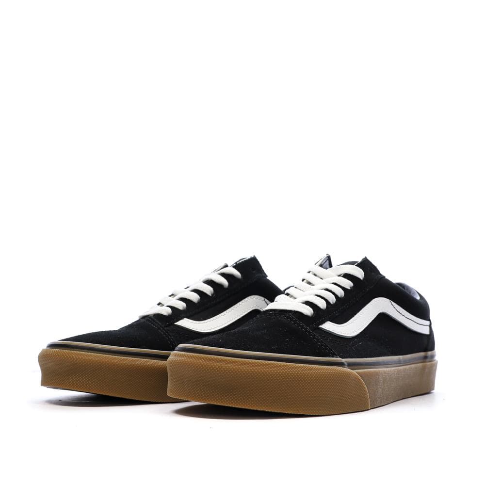 Baskets Noir/Marron Garçon Vans Old Skool 6